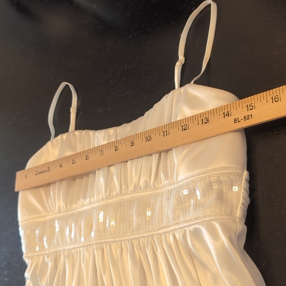 Ruby Rox White Dress Size M - Picture 5 of 11